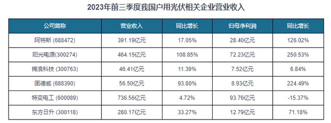 九游体育：中国户用光伏行业发展趋势分析与投资前景预测报告（2024-2031）(图10)