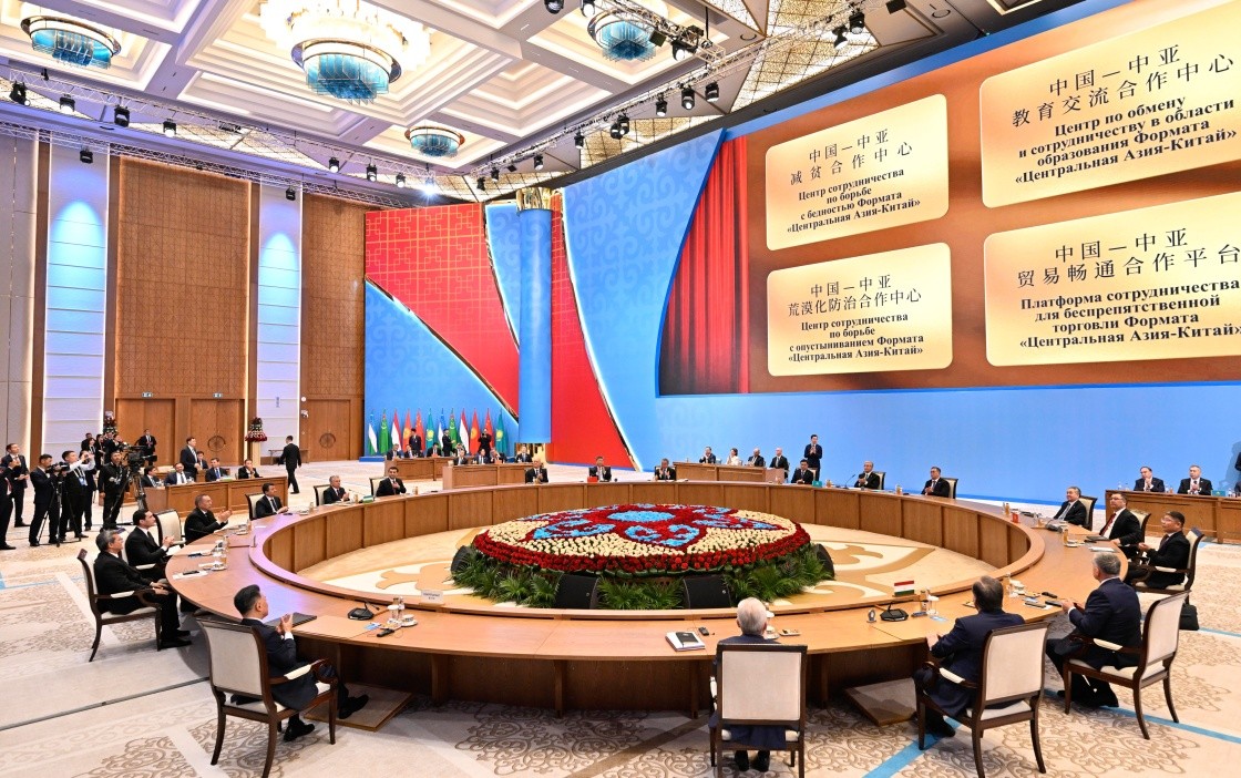 习近平出席第二届中国－中亚峰会并作主旨发言(图5)