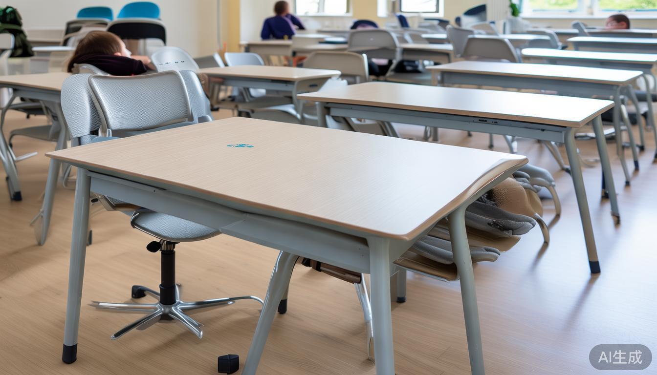 学生午休平躺睡比率近100%！中小学生课桌椅新国标有何亮点？ title=