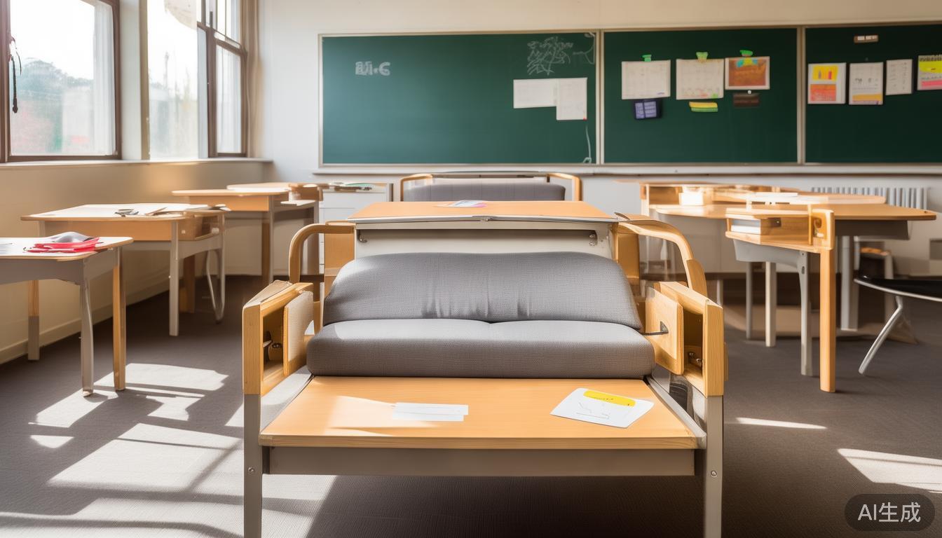 九游app：趴桌午休危害多？中小学生午休课桌椅通用标准即将实施 title=
