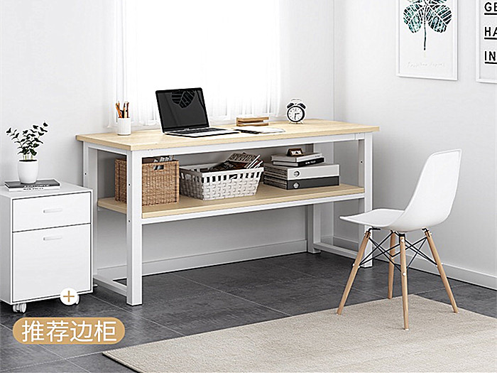 员工宿舍桌椅宿舍桌子员工用桌子-康胜家具 title=