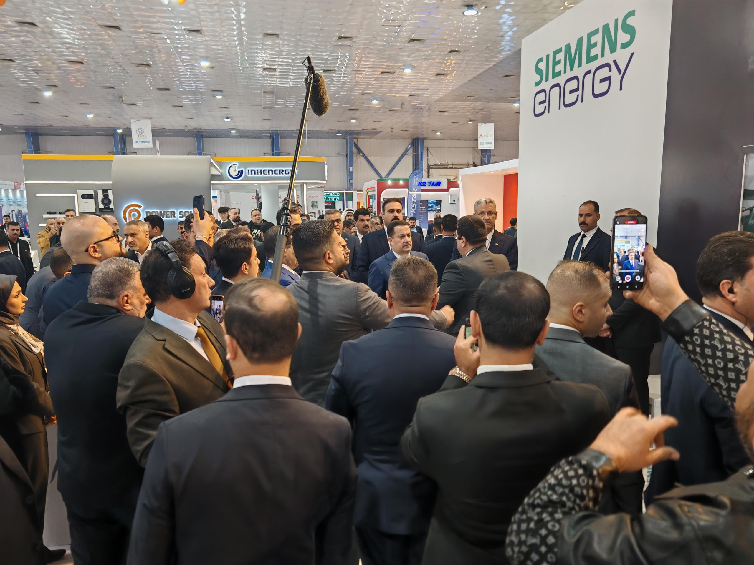 伊拉克新能源光伏储能展绽放中国红 title=