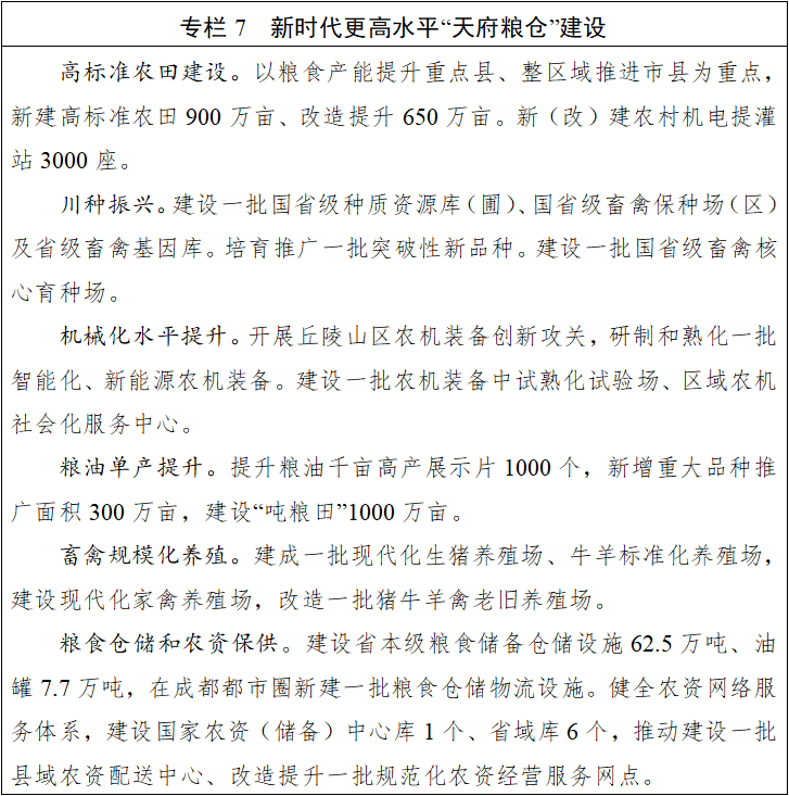 九游app：四川省國民經濟和社會發展第十五個五年規劃綱要(图7)
